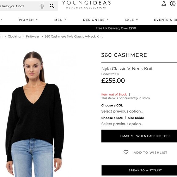 100% Cashmere Relaxed Fit Oversized Knit Sweater Quiet Luxury Understated Luxe - Picture 9 of 10